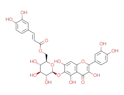quercetagetin-6-O-(6-O-caffeoyl-β-D-glucopyranoside)