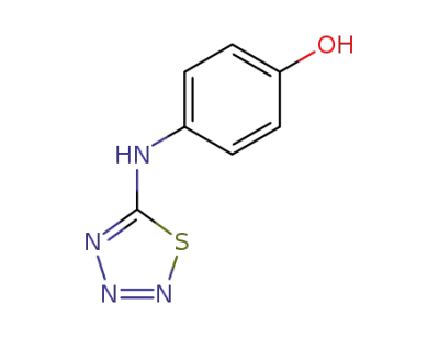 4-[1,2,3,4]thiatriazol-5-ylamino-phenol
