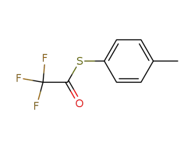 S-(trifluoroacetyl)-p-methylthiophenol