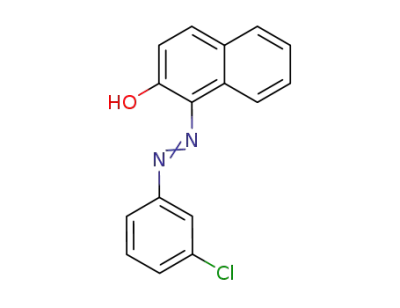 1-(3-chlorophenylazo)naphthalen-2-ol