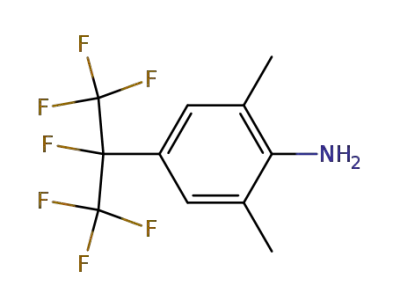 4-heptafluoroisopropyl-2,6-dimethylaniline
